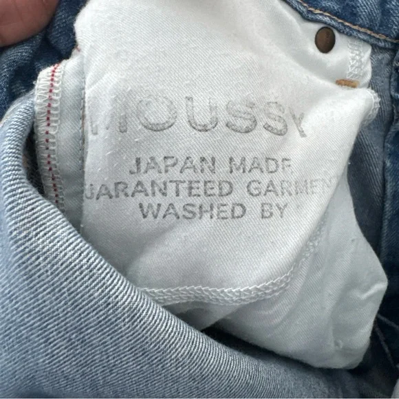 Moussy Vintage Distressed Slim Jeans Womens 27 - Picture 14 of 16